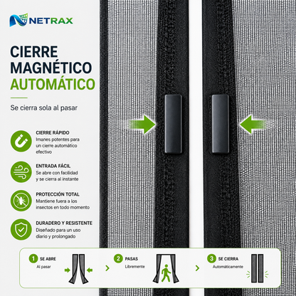 Cortina Mosquitera- NETRAX AIRSCREEN