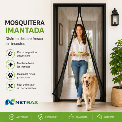 Cortina Mosquitera- NETRAX AIRSCREEN