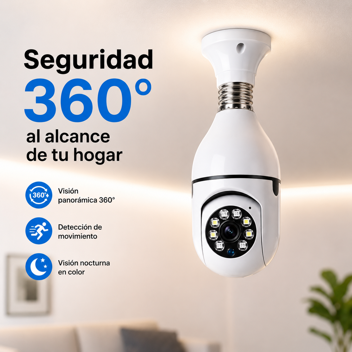 Cámara wifi 1080p Netrax